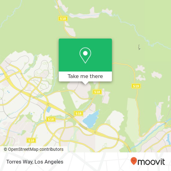 Torres Way map