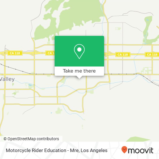 Motorcycle Rider Education - Mre map
