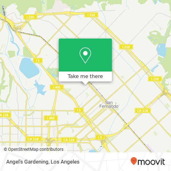 Angel's Gardening map