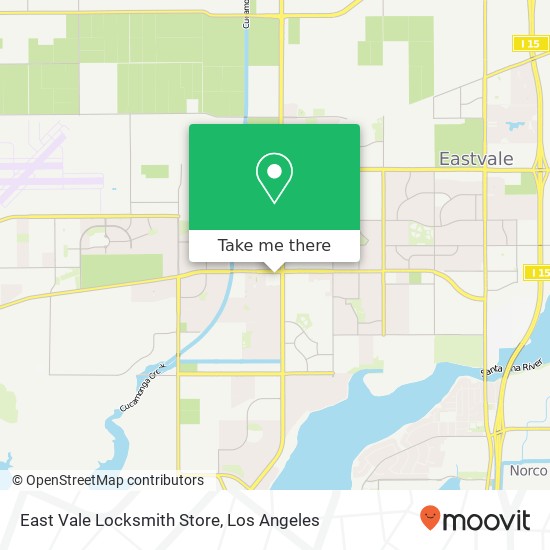 East Vale Locksmith Store map
