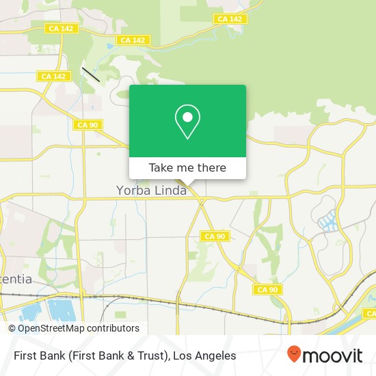 Mapa de First Bank (First Bank & Trust)