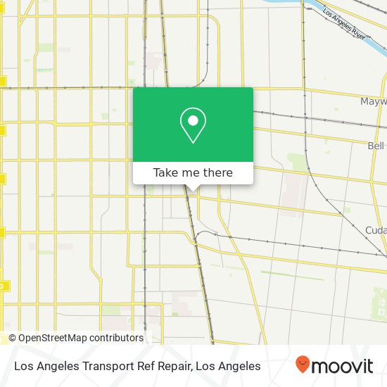 Los Angeles Transport Ref Repair map