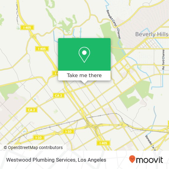 Westwood Plumbing Services map