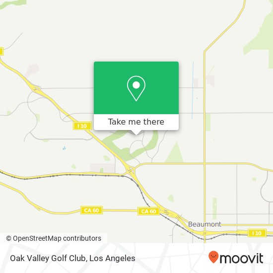 Mapa de Oak Valley Golf Club