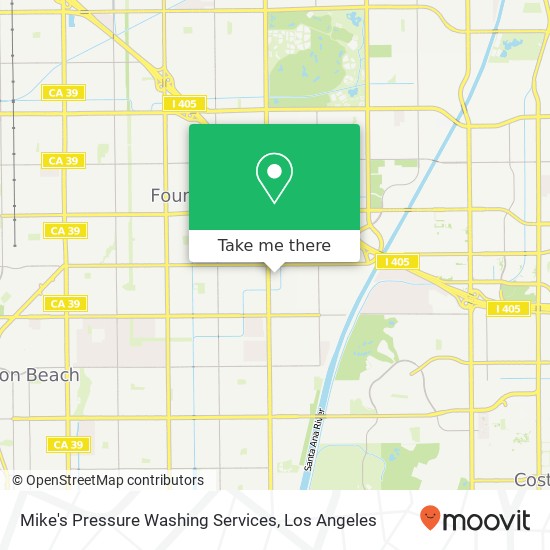 Mike's Pressure Washing Services map