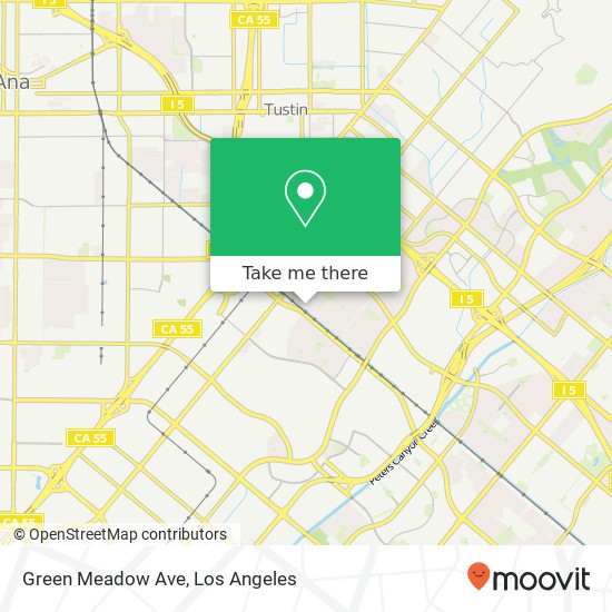Green Meadow Ave map