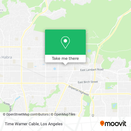 Time Warner Cable map