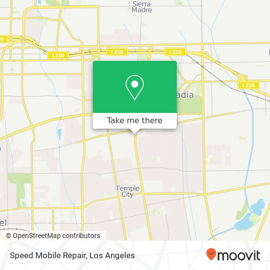 Speed Mobile Repair map