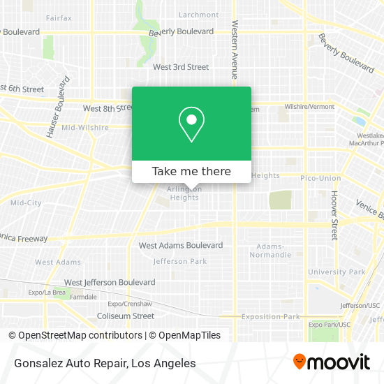 Gonsalez Auto Repair map