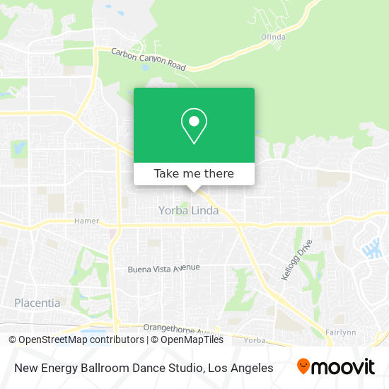 Mapa de New Energy Ballroom Dance Studio