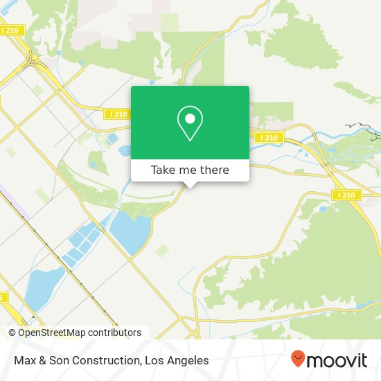Max & Son Construction map