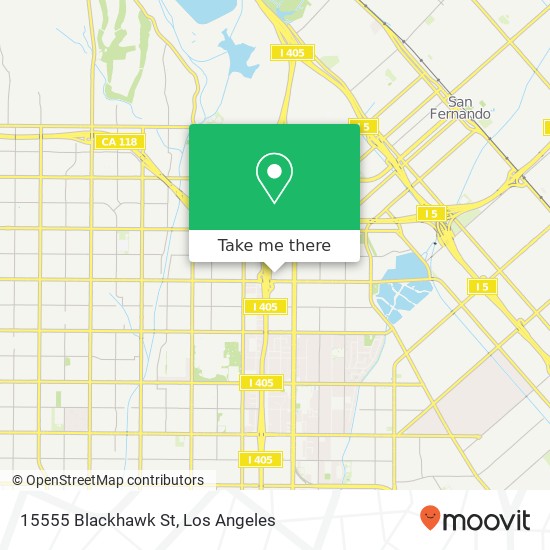 Mapa de 15555 Blackhawk St