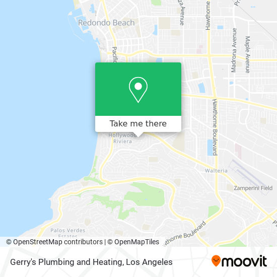 Mapa de Gerry's Plumbing and Heating