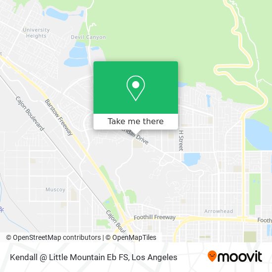 Kendall @ Little Mountain Eb FS map