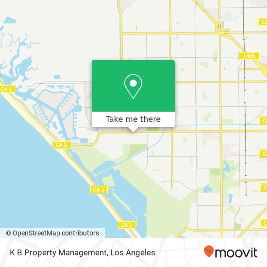 K B Property Management map