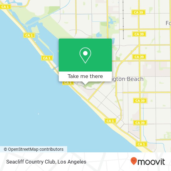 Seacliff Country Club map