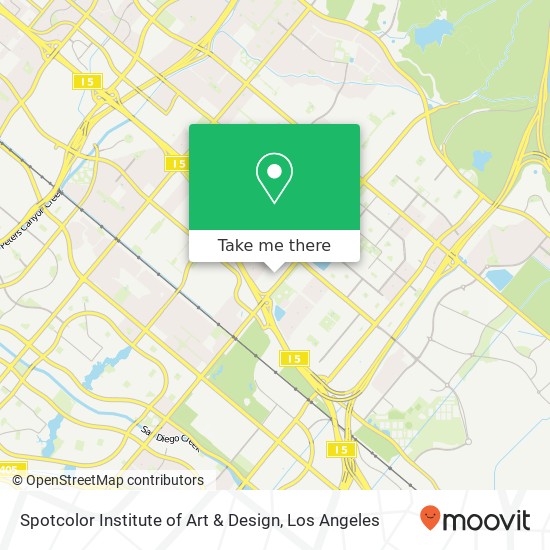 Spotcolor Institute of Art & Design map