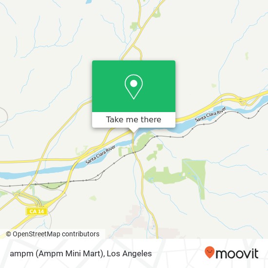 ampm (Ampm Mini Mart) map