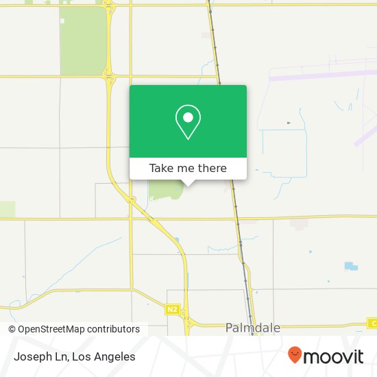 Joseph Ln map