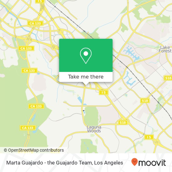 Mapa de Marta Guajardo - the Guajardo Team