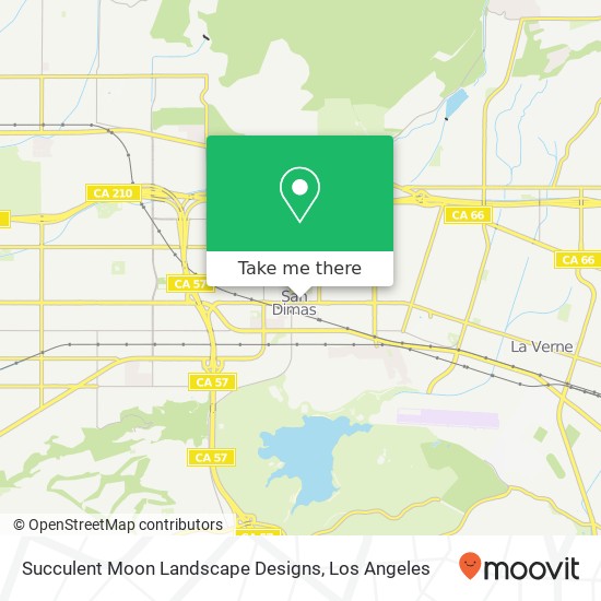 Succulent Moon Landscape Designs map