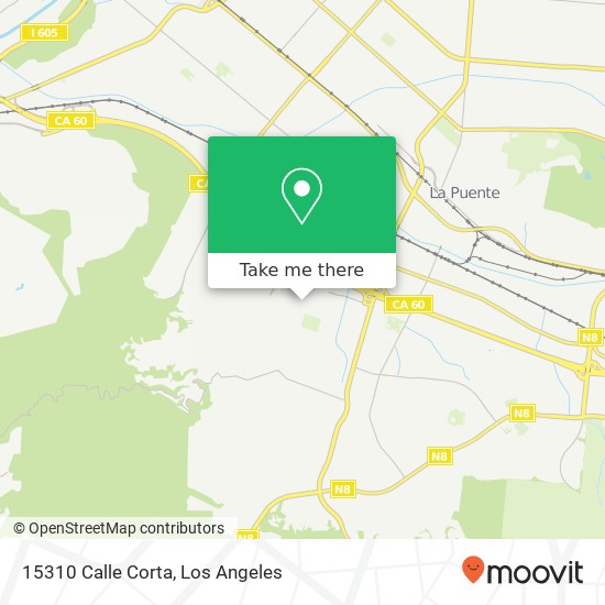Mapa de 15310 Calle Corta