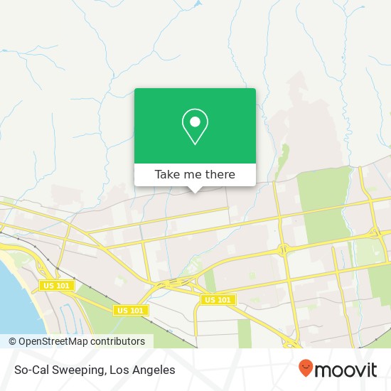 So-Cal Sweeping map