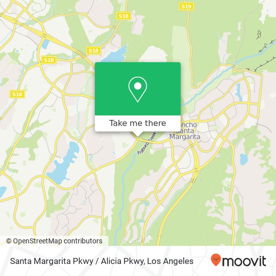 Mapa de Santa Margarita Pkwy / Alicia Pkwy