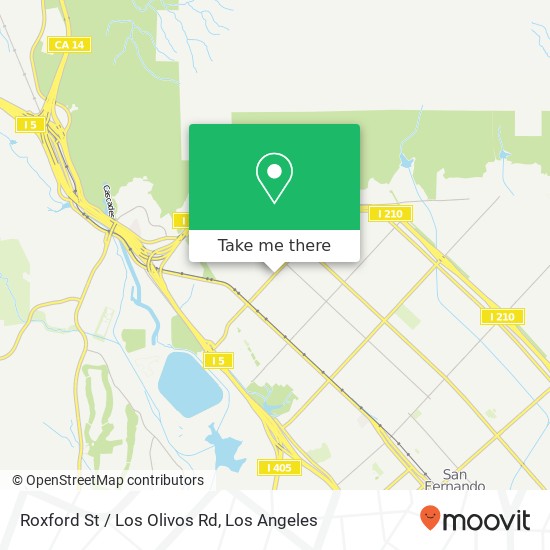 Roxford St / Los Olivos Rd map