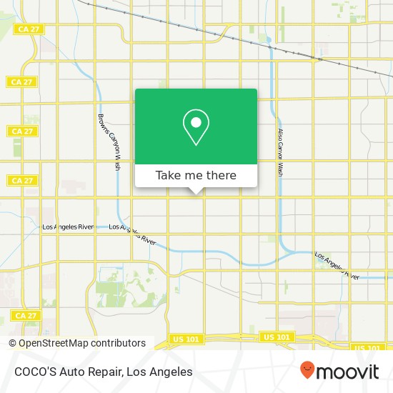 COCO'S Auto Repair map
