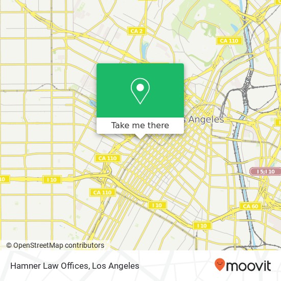 Hamner Law Offices map