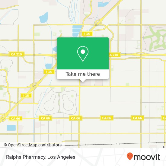 Ralphs Pharmacy map