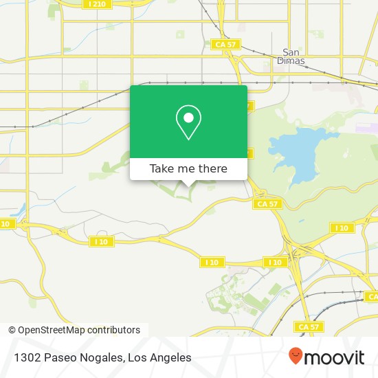 1302 Paseo Nogales map
