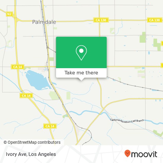 Mapa de Ivory Ave