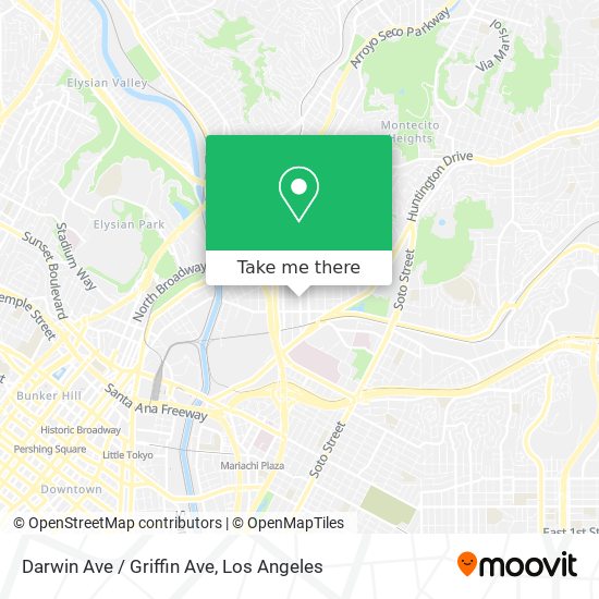 Darwin Ave / Griffin Ave map