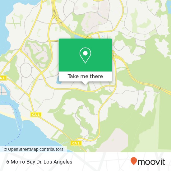 Mapa de 6 Morro Bay Dr