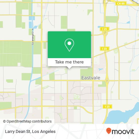 Larry Dean St map