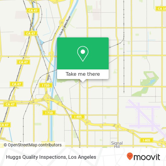 Huggs Quality Inspections map