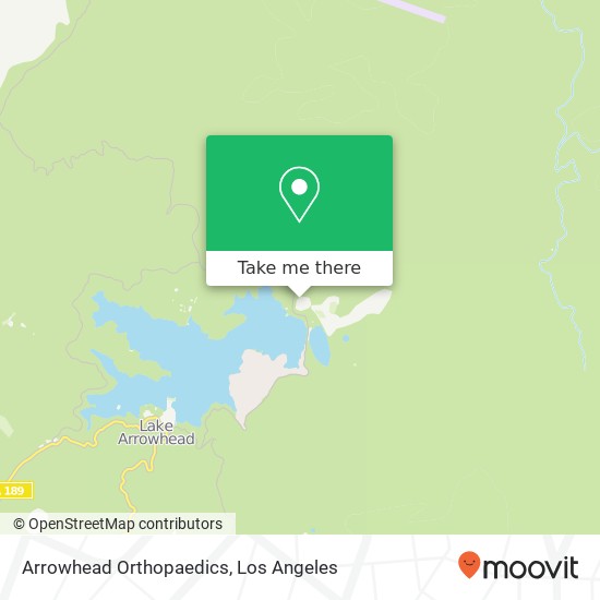 Mapa de Arrowhead Orthopaedics