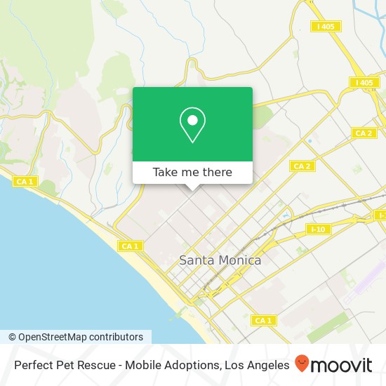 Perfect Pet Rescue - Mobile Adoptions map