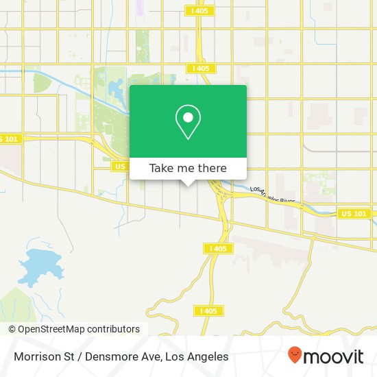 Mapa de Morrison St / Densmore Ave