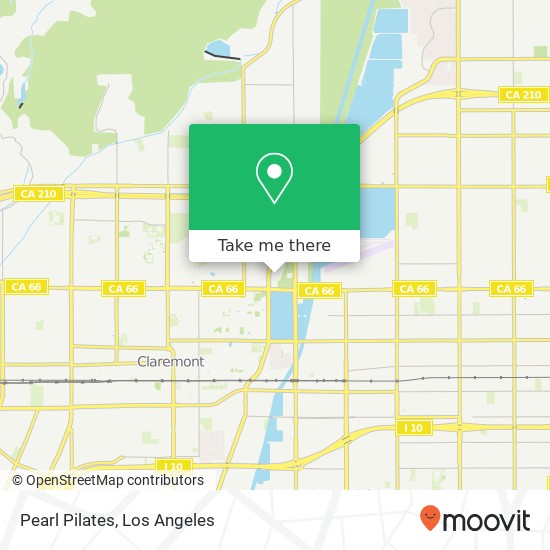 Pearl Pilates map