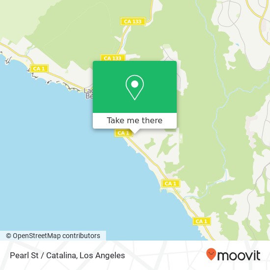 Mapa de Pearl St / Catalina