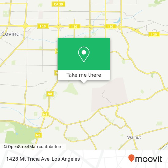 1428 Mt Tricia Ave map