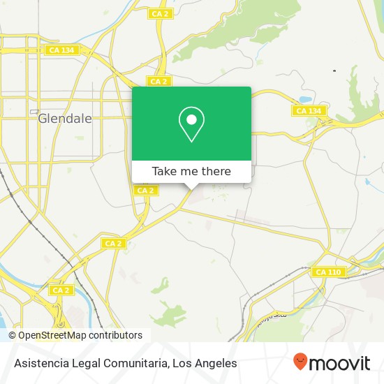 Asistencia Legal Comunitaria map