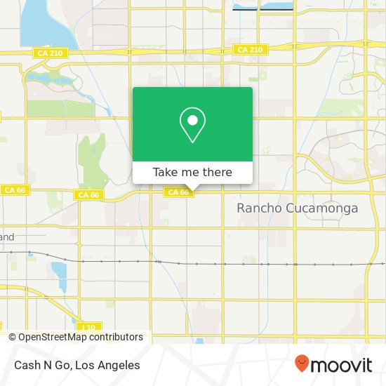 Cash N Go map