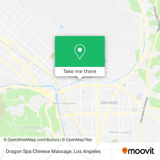 Dragon Spa Chinese Massage map