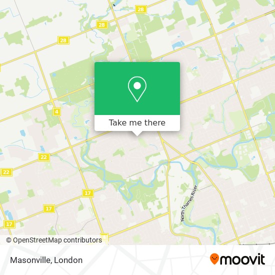 How to get to Masonville in London by Bus Moovit