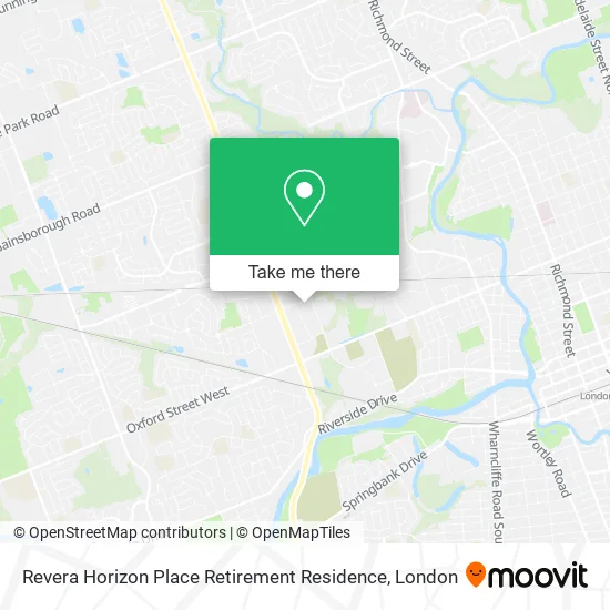 Revera Horizon Place Retirement Residence map