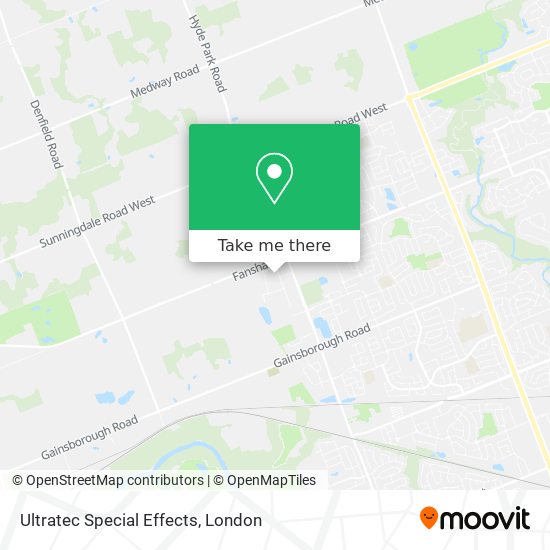 Ultratec Special Effects map